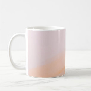 Caneca De Café Tintas cor-de-rosa e laranja