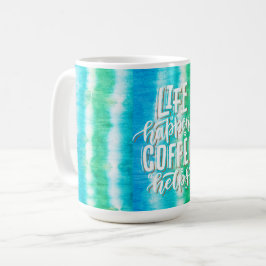 Caneca De Café Tintas de Tinta e Verão