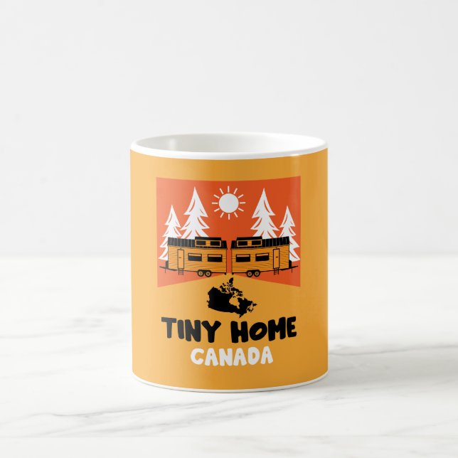 Caneca De Café Tiny House Home Canadá (Centro)