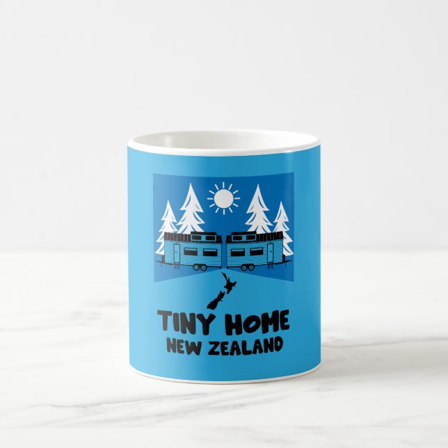 Caneca De Café Tiny House Home Nova Zelândia (Centro)