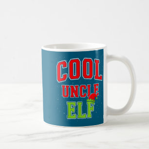 Caneca De Café Tio Cool Elf Natal Família Correspondente Grupo Xm