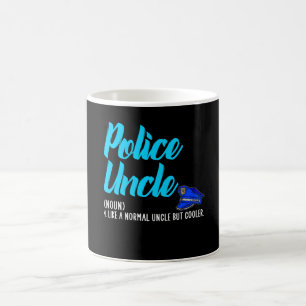 Caneca De Café tio da polícia, mas mais legal