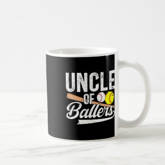 Caneca De Café Tio De Ballers Baseball Softball
