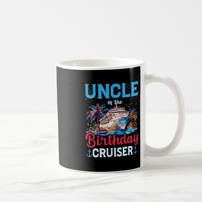 Caneca De Café Tio do Cruiser de Aniversário Divertido Presentes  (Direita)