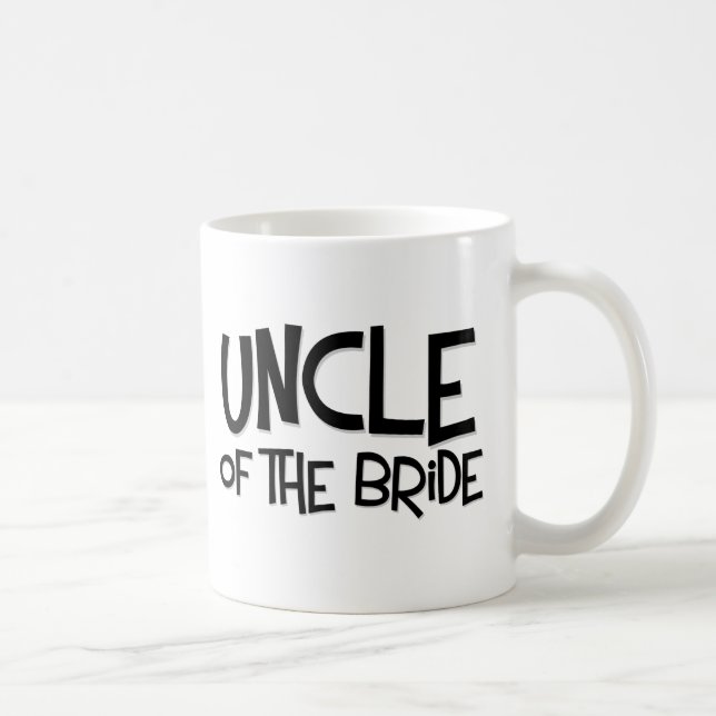Caneca De Café Tio do hipster da noiva (Direita)