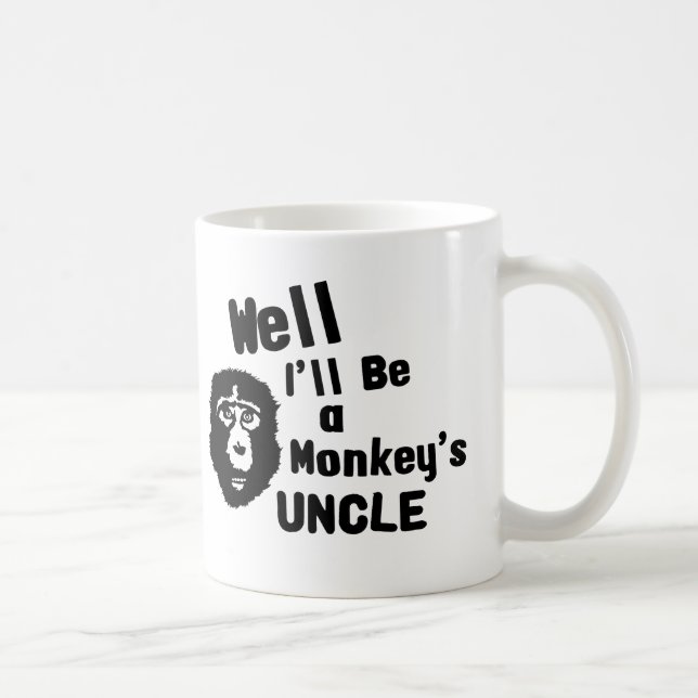 Caneca De Café Tio dos macacos (Direita)