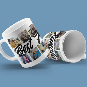Caneca De Café Tio Funcle Mais Simpático de Todos Colagem de Foto