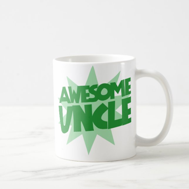 Caneca De Café Tio Incrível (Direita)