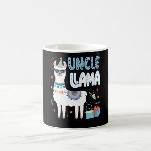 Caneca De Café Tio Llama de Festa de aniversário igual