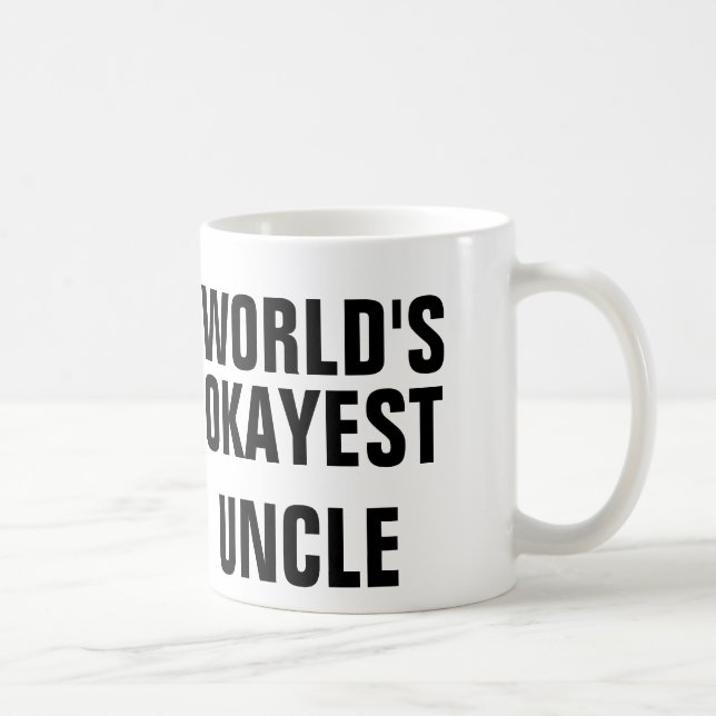 Caneca De Café Tio mais bonito (Direita)