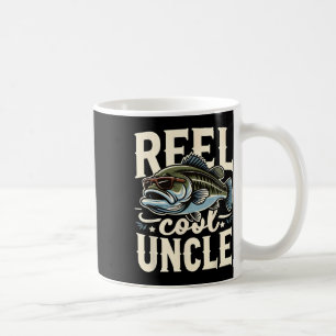 Caneca De Café Tio Muito Legal Engraçado Por Fios De Pesca Tio Pr