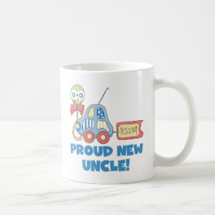 Caneca De Café Tio Novo Orgulhoso É um Camiseta e presentes