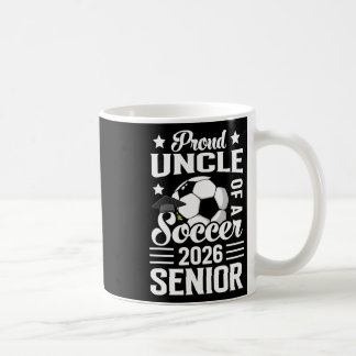 Caneca De Café Tio Orgulhoso De Um Veterano De Futebol Formatura 