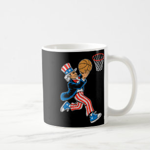 Caneca De Café Tio Sam Esboço Bandeira Americana Esporte EUA 4 De