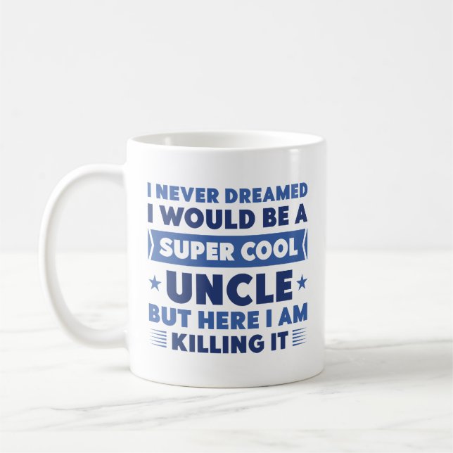 Caneca De Café Tio super Legal (Esquerda)