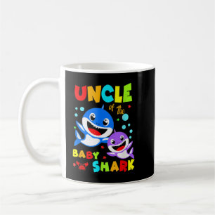 Caneca De Café Tio Tubarão Tio Tubarão Camisetas Camisa Família M