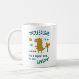 Caneca De Café TioSaurus Aniversário ou Dia de os pais