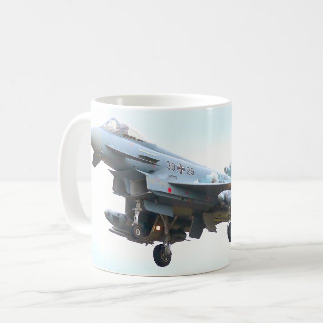 Caneca De Café TIPHOON GEAR DOWN (Alemanha) (Frente Esquerda)