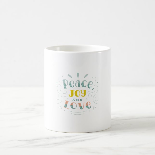 Caneca De Café Típica da Paz Moderna e do Amor (Centro)