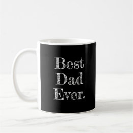 Caneca De Café Típica Desenhada Mão do Melhor Pai Negra