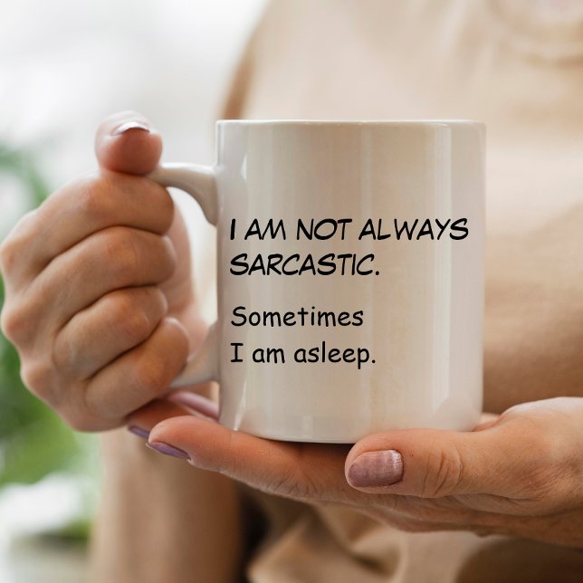 Caneca De Café Típica moderna engraçada e engraçada (Criador carregado)