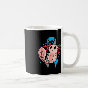 Caneca De Café Tipo 1 Diabetes T1D Sensibilização Insulina Axolot