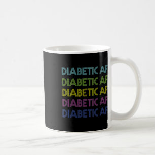 Caneca De Café Tipo 1 Sensibilização Para A Diabetes Homens Diabé