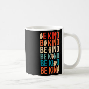 Caneca De Café Tipo de linguagem gestual surda-muda