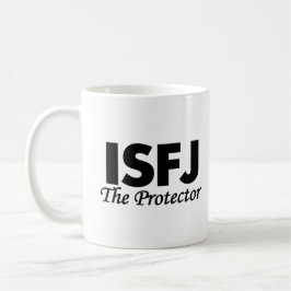 Caneca De Café Tipo de personalidade ISFJ | o protetor