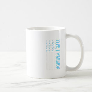 Caneca De Café Tipo Um Guerreiro Sensibilização para a Diabetes P