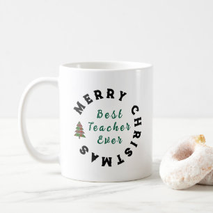 Caneca De Café Tipografia de Citação de Apreciação de Professor d