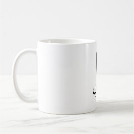 Caneca De Café Tipografia de citação de caligrafia árabe OTIMISM