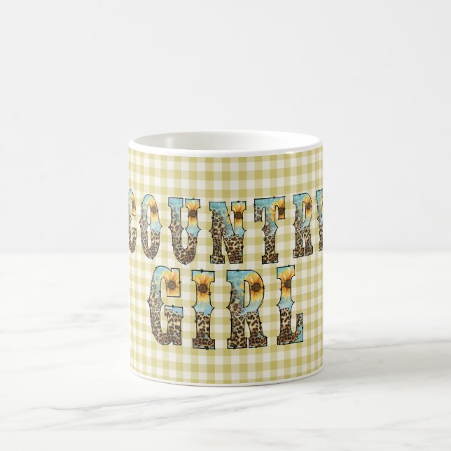 Caneca De Café Tipografia de Country Girls (Centro)