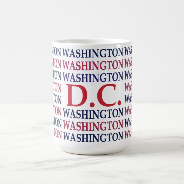 Caneca De Café Tipografia de Washington DC (Centro)