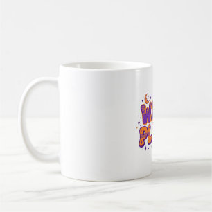 Caneca De Café Tipografia Divertida de Halloween Witch Please