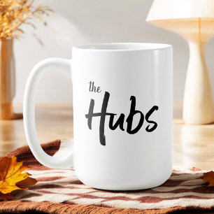 Caneca De Café Tipografia do Hubs Engraçado Groom ou Marido