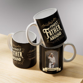 Caneca De Café Tipografia Elegante Legal Retro Vintage