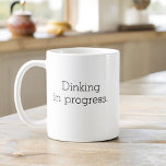 Caneca De Café Tipografia Engraçado Pickleball Simples Minimalist<br><div class="desc">Aproveite o seu café com um toque de humor com a Tigre de Picelo Engraçada, Simples Mínima de Café. Esta caneca de na moda apresenta um design limpo e minimalista com ditados de picleball espirituosos que trazem um sorriso ao seu rosto. Feito de cerâmica de alta qualidade, é perfeito para...</div>