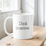 Caneca De Café Tipografia Engraçado Pickleball Simples Minimalist<br><div class="desc">Aproveite o seu café com um toque de humor com a Tigre de Picelo Engraçada, Simples Mínima de Café. Esta caneca de na moda apresenta um design limpo e minimalista com ditados de picleball espirituosos que trazem um sorriso ao seu rosto. Feito de cerâmica de alta qualidade, é perfeito para...</div>