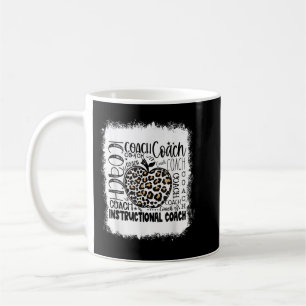 Caneca De Café Tipografia Instrumental De Leopardo Sangrado Te