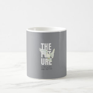 Caneca De Café Tipografia Moderna Inspiradora O Futuro É Agora