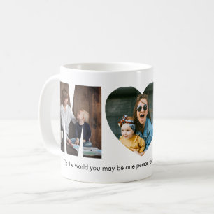 Caneca De Café Tipografia Moderna MOM 3 Presente de Colagem de Fo