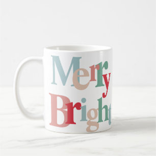 Caneca De Café Tipografia moderna no Natal