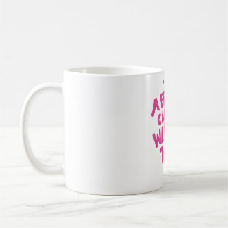 Caneca De Café Tipografia Uma Princesa Também Pode Ser Uma Guerre