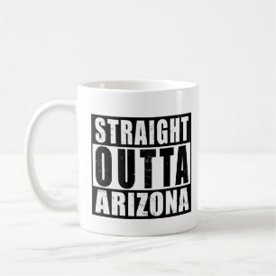 Caneca De Café Tipografia Urbana hetero Fora da Arizona