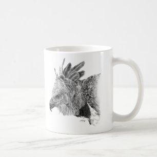 Caneca De Café Tiragem de Eagle de Harpy