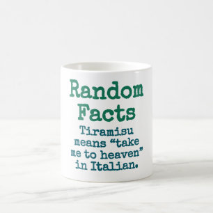 Caneca De Café Tiramisu Significa Levar-Me Ao Céu Em Italiano - T