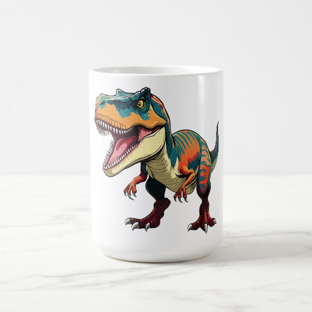 Caneca De Café Tiranossauro Rex (Centro)