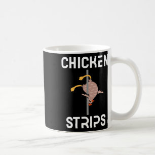 Caneca De Café Tiras de Frango Galinha Dançante Engraçada Churras