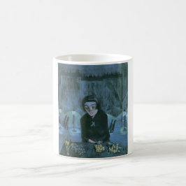 Caneca De Café Tired Flower Girl (por Walter Gramatté)